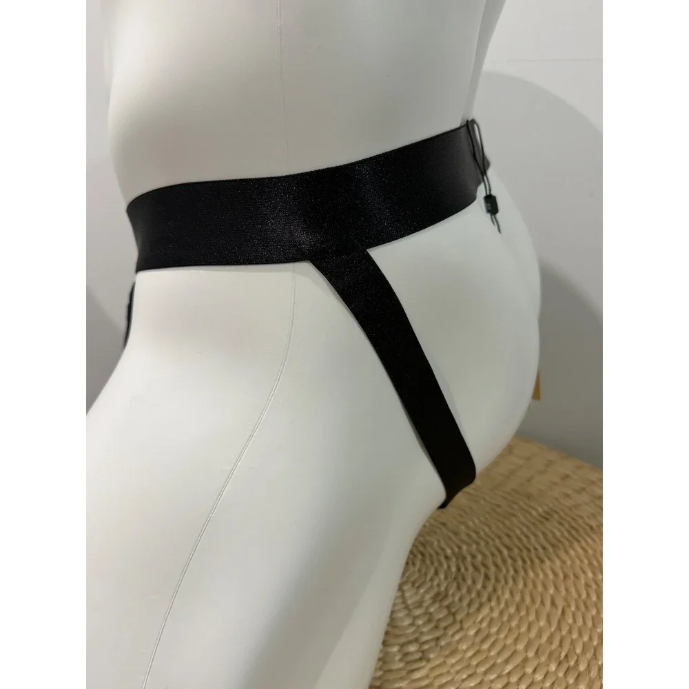 Cosabella Never Say Never Men's Lace Jock Strap Black Luxury Designer Underwear
